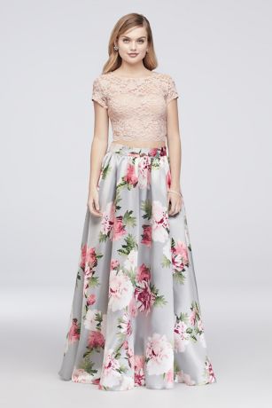 Lace Two-Piece Dresses